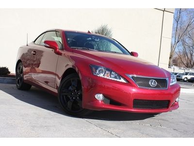 11 lexus is 250c hard top convertible coupe 2.5l v6 rwd nav auto low miles