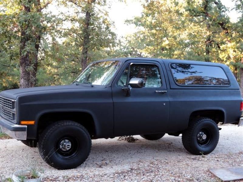 1984 chevrolet blazer k5 silverado