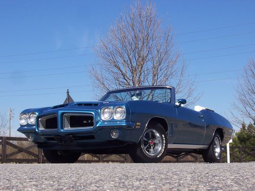 Gorgeous lucerne blue phs docs lemans sport conv.loaded gto options show or go!