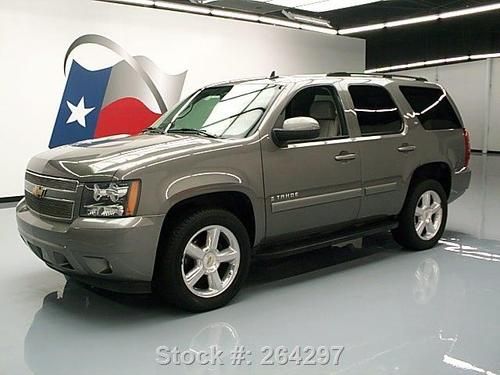2007 chevy tahoe lt 7-pass leather 20" wheels only 87k texas direct auto