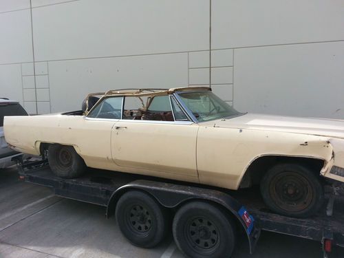 1966 cadillac convertible project car