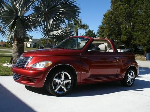 2005 chrysler pt cruiser gt convertible -limited 2-door 2.4l, 220 hp- perfect !