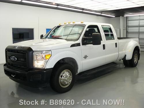 2011 ford f-350 crew cab diesel dually long bed 77k mi texas direct auto