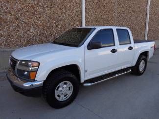 2006 gmc canyon sle off road 4x4 crew cab-carfax certified