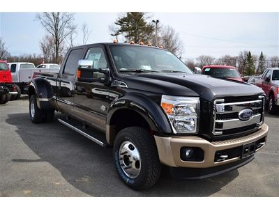 King ranch lariat turbo diesel 6.7l leather 4x4 crew cab fx-4 dually we finance!