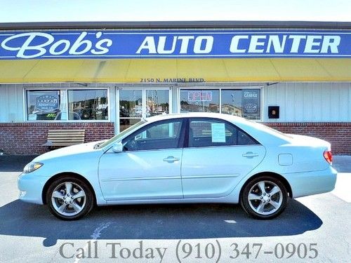 '05 blue leather sunroof power window doors clean carfax affordable finance