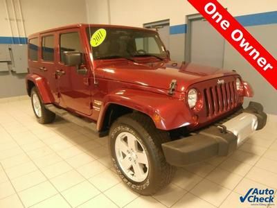 One owner clean navigation nav low miles removeable top 4wd sahara