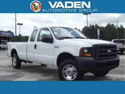 F-250 supercab diesel 4x4 base model long bed work truck with low miles