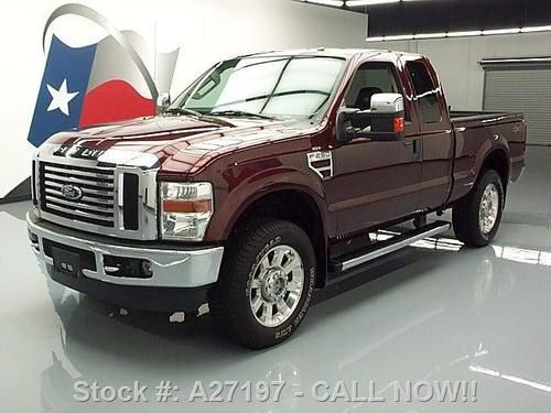 2009 ford f250 supercab diesel 4x4 leather rear cam 46k texas direct auto