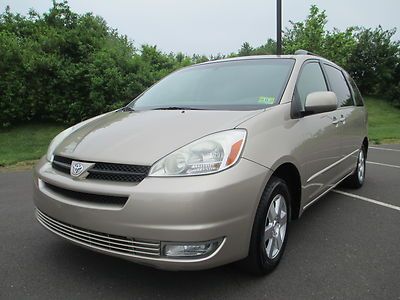 2004 toyota sienna xle one owner heated seats sunroof 7 passenger dvd no reserve