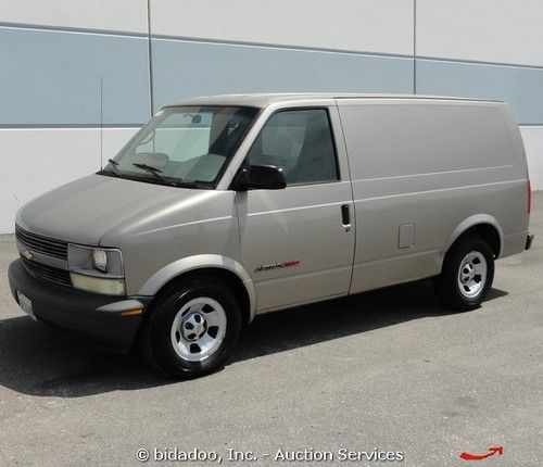 2002 chevrolet all wheel drive astro cargo van awd 4.3l vortec v6 bidadoo