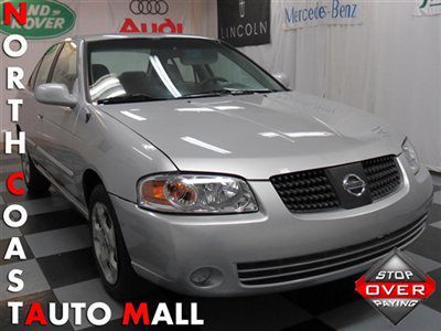 2006(06)sentra 1.8s silver/gray cruise cd only 45k save huge!!!!