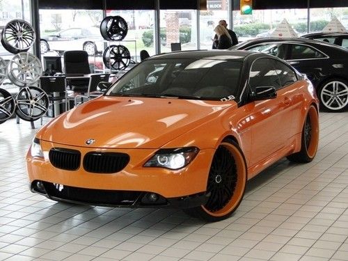 645ci sport! 24 mht's! m6 body kit! custom paint &amp; interior!