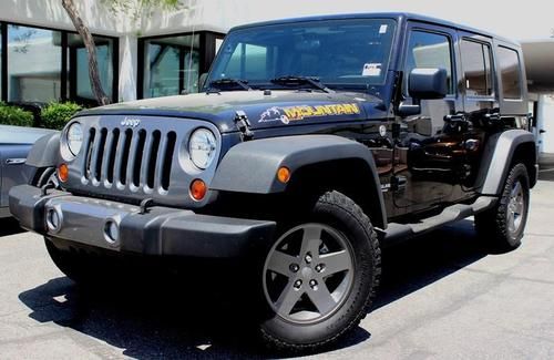 2010 jeep wrangler unlimited 4wd 4dr