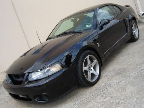 2003 ford mustang svt cobra supercharged 6 spd manual clean carfax no reserve