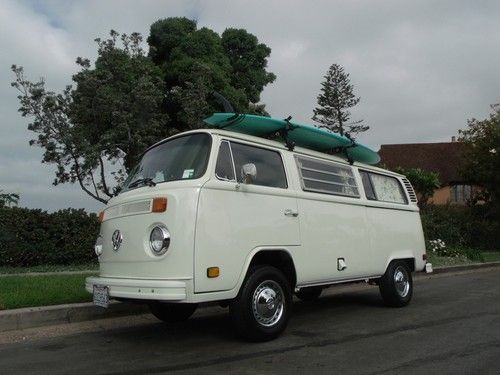 "pampered rust free westfalia camper from california"
