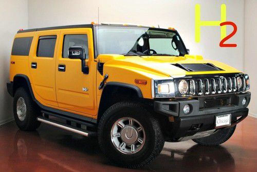 07 hummer h2 low miles third row seat rear climate control unique color combo