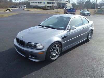 2005 bmw m3 coupe 2dr 6spd manual only 53k miles super clean 333hp heated seats