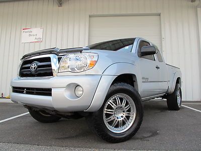 2006 toyota tacoma access cab 4x4 6 speed manual sr5 trd off road low reserve no