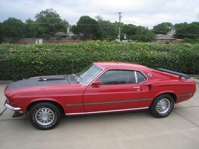 1969 ford mustang mach 1 - 351 v8 auto with ps &amp; disc