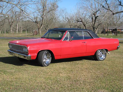 1965 chevelle ss real 138 327 4 speed fresh restoration red on black all new