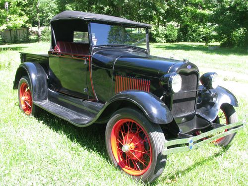 1929 model a ford, roadster pickup, all original