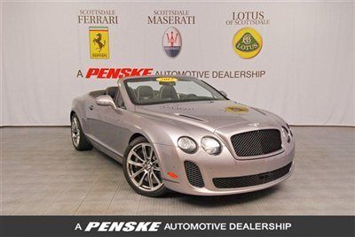 2012 bentley gtc supersport~4 place seating ~piano wood~htd seats~ 2013 11