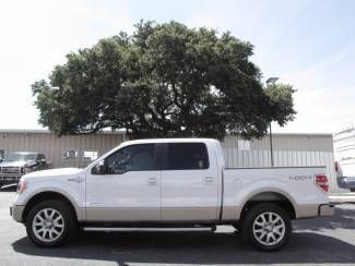 2012 white king ranch 3.5l v6 4x4! eco boost 4x4 sunroof heated/cooled seats nav