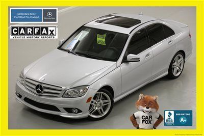 5-days *no reserve* '10 c350 sport amg navi logic7 dvd certified pre-owned
