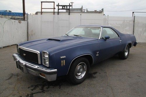 1976 chevrolet el camino ss 2 door 8 cylinder automatic no reserve