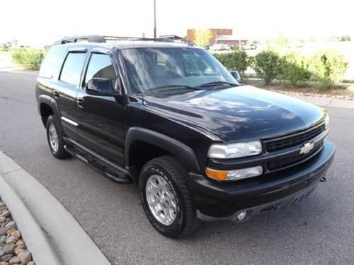 2003 chevrolet tahoe z71 4x4, fully loaded, original owner, low miles,no reserve