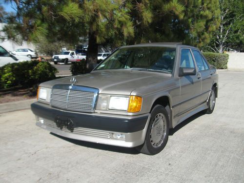 1988 mercedes-benz 190e special edition "carat by duchatelet" california car!