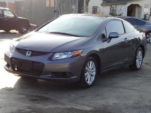 2012 honda civic coupe damaged salvage economical runs! priced to sell wont last