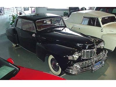 1948 lincoln mk i museum quality, drives beautifully and looks new!!!
