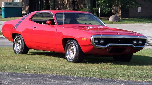 1971 plymouth road runner 440ci built-newer paint-ready for shows big blockmopar