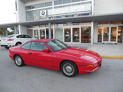 93' bmw 850i coupe, super rare! only 41k original miles! car is in great shape!!