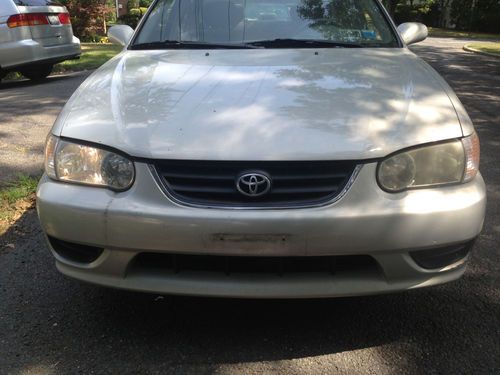 2002 toyota corolla le silver automatic one owner clean title great car