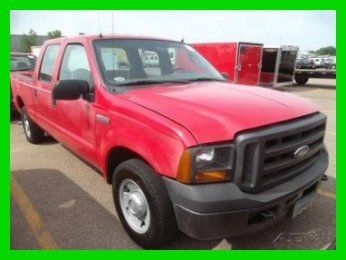2005 f-250 xl crew cab long bed 48k low low miles gas not diesel