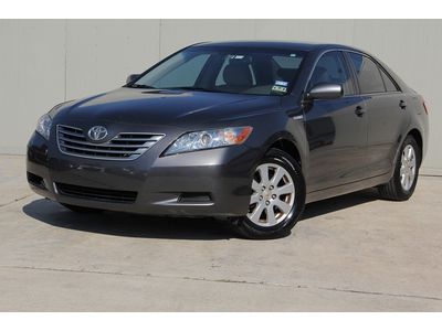 2007 toyota camry hybrid leather,rust free,1 tx owner