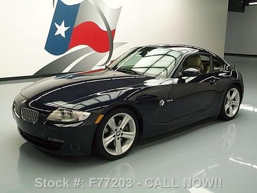 2007 bmw z4 3.0si coupe sport automatic htd leather 21k texas direct auto