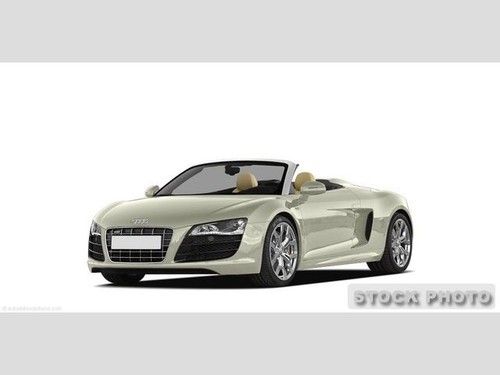 2011 audi r8 r8v10 5.2 spyder automatic automatic 2-door convertible