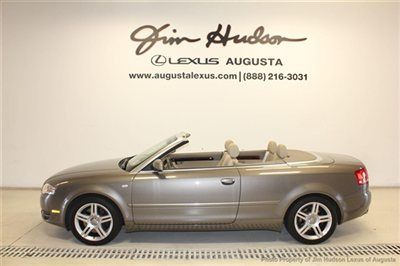 Very low miles - garage kept - non smoker - immaculate condition a4 convertible