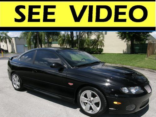 2006 pontiac gto,6-speed manual,high performance headers and exhaust,see video