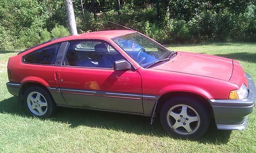 1987 honda civic crx  163968 miles