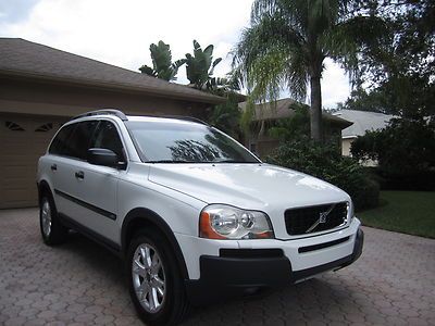 04 volvo xc90 t6 awd navigation 3rd row &amp; htd seats 1 elderly lady owned mint!!!