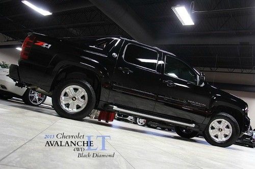 2013 chevrolet avalanche lt black diamond 4wd z71 off road pkg trailering pkg !!