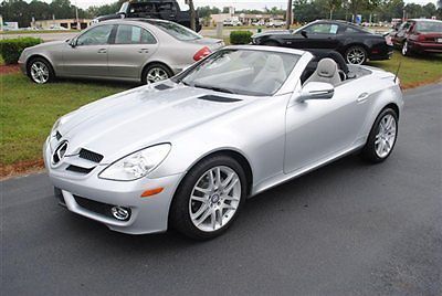 2009 mercedes benz slk300 convertible one owner only 51k miles nc we take trades