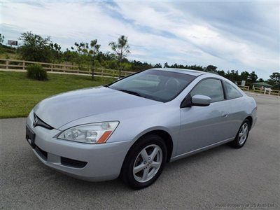 Ex-l coupe accord ex-l  2.4lvtec 5-speed carfax florida car call for financing