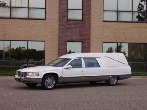 Eagle coach hearse white - just out of service no reserve