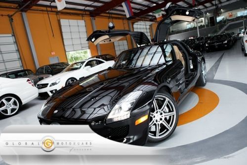 11 mercedes sls amg gullwing 13k nav pdc cam keyless-go 19s heated-sts xenons